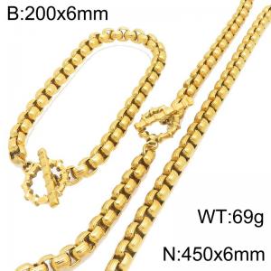 SS Jewelry Set(Most Men) - KS231187-Z