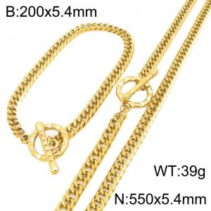 SS Jewelry Set(Most Men) - KS231195-Z