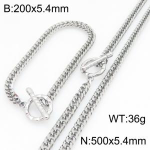 SS Jewelry Set(Most Men) - KS231197-Z