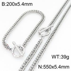 SS Jewelry Set(Most Men) - KS231198-Z