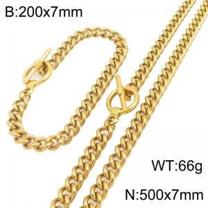 SS Jewelry Set(Most Men) - KS231200-Z