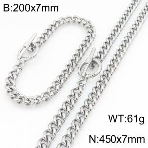 SS Jewelry Set(Most Men) - KS231202-Z