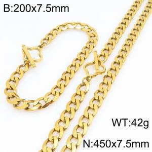 SS Jewelry Set(Most Men) - KS231205-Z