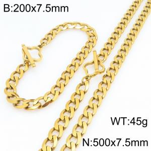 SS Jewelry Set(Most Men) - KS231206-Z