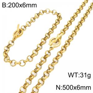 SS Jewelry Set(Most Men) - KS231212-Z