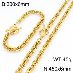 SS Jewelry Set(Most Men) - KS231229-Z