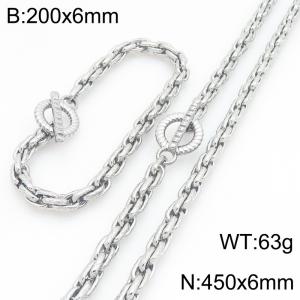 SS Jewelry Set(Most Men) - KS231238-Z