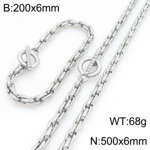SS Jewelry Set(Most Men) - KS231239-Z