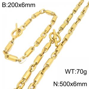 SS Jewelry Set(Most Men) - KS231254-Z