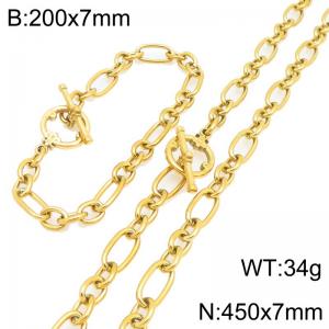 SS Jewelry Set(Most Men) - KS231265-Z