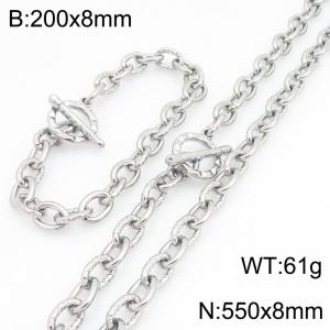 SS Jewelry Set(Most Men) - KS231276-Z