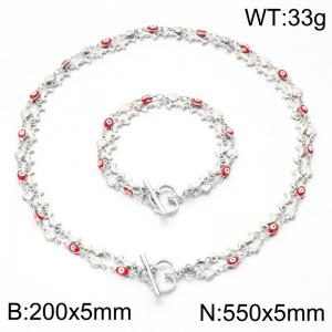 SS Jewelry Set(Most Women) - KS231500-Z