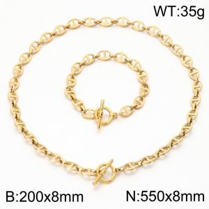 SS Jewelry Set(Most Women) - KS231506-Z