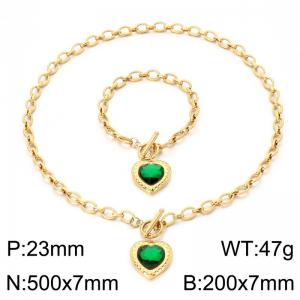SS Jewelry Set(Most Women) - KS231510-Z