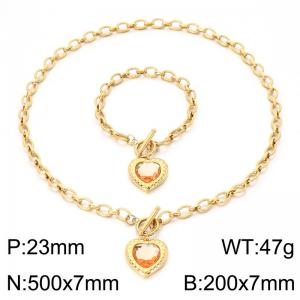 SS Jewelry Set(Most Women) - KS231511-Z
