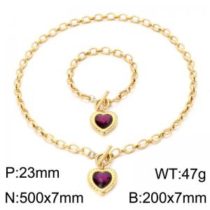 SS Jewelry Set(Most Women) - KS231513-Z