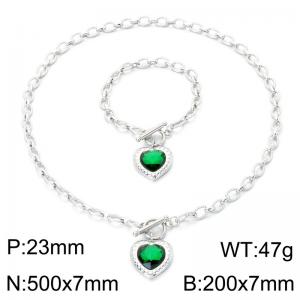 SS Jewelry Set(Most Women) - KS231517-Z