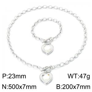 SS Jewelry Set(Most Women) - KS231518-Z