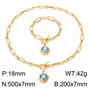 SS Jewelry Set(Most Women) - KS231522-Z