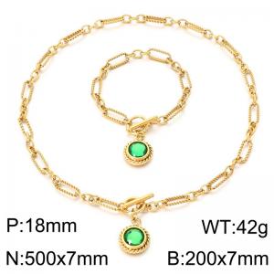 SS Jewelry Set(Most Women) - KS231525-Z