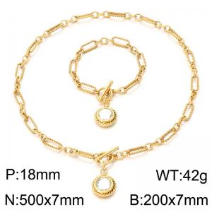 SS Jewelry Set(Most Women) - KS231527-Z