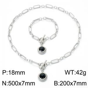 SS Jewelry Set(Most Women) - KS231529-Z