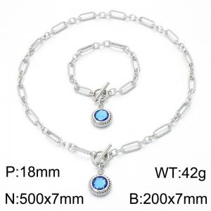 SS Jewelry Set(Most Women) - KS231530-Z