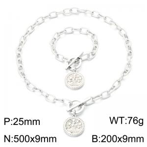 SS Jewelry Set(Most Women) - KS231537-Z
