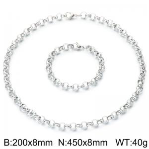 SS Jewelry Set(Most Men) - KS231542-Z
