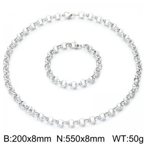 SS Jewelry Set(Most Men) - KS231544-Z