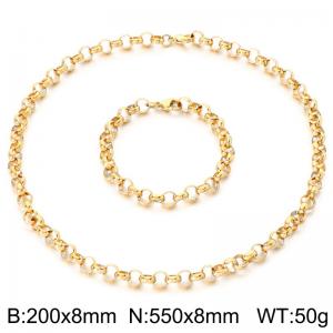 SS Jewelry Set(Most Men) - KS231552-Z