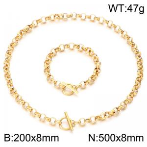SS Jewelry Set(Most Men) - KS231559-Z