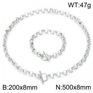 SS Jewelry Set(Most Men) - KS231562-Z
