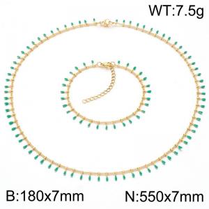 SS Jewelry Set(Most Women) - KS231578-Z