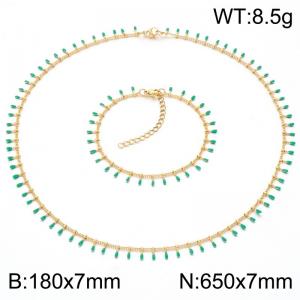 SS Jewelry Set(Most Women) - KS231579-Z