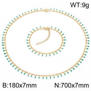 SS Jewelry Set(Most Women) - KS231580-Z