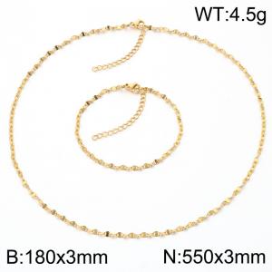 SS Jewelry Set(Most Women) - KS231591-Z