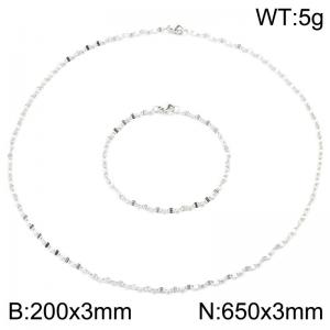SS Jewelry Set(Most Women) - KS231600-Z