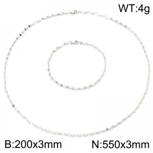 SS Jewelry Set(Most Women) - KS231612-Z