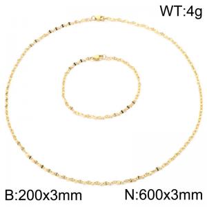 SS Jewelry Set(Most Women) - KS231620-Z