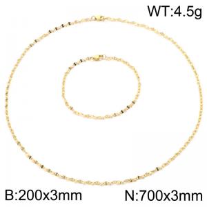 SS Jewelry Set(Most Women) - KS231622-Z