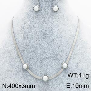 SS Jewelry Set(Most Women) - KS231633-SS