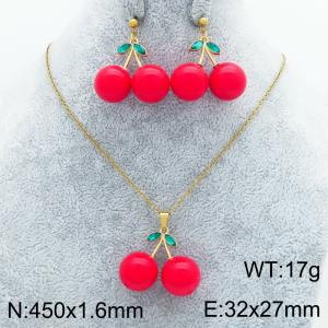 SS Jewelry Set(Most Women) - KS231634-SS