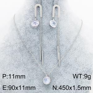 SS Jewelry Set(Most Women) - KS231635-SS