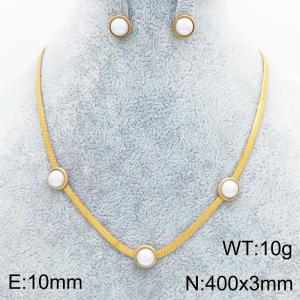 SS Jewelry Set(Most Women) - KS231648-SS