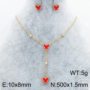 SS Jewelry Set(Most Women) - KS231662-SS