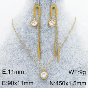SS Jewelry Set(Most Women) - KS231672-SS