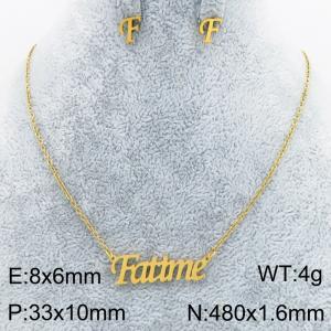 SS Jewelry Set(Most Women) - KS231677-SS