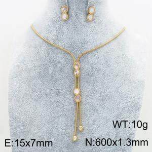 SS Jewelry Set(Most Women) - KS231704-SS