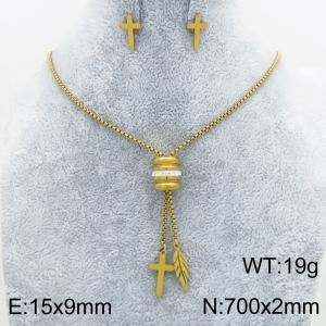 SS Jewelry Set(Most Women) - KS231713-SS